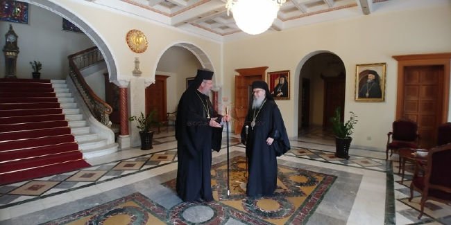 Άφιξη Αρχιεπισκόπου Αμερικής