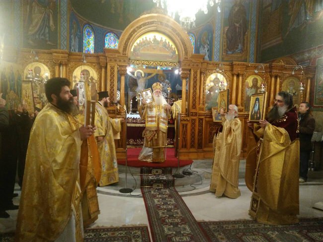 Λαμπρή η Κυριακή της Ορθοδοξίας στον Βόλο