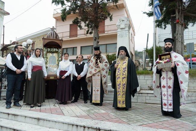 Η Τιμία Κάρα του Οσίου Δαβίδ στο Μαντούδι