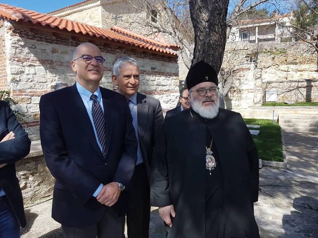 Ο Δένδιας στον Μητροπολίτη Διδυμοτείχου