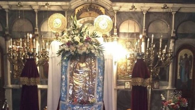 Υποδοχή Εικόνας Αγίου Ιωάννου από Κατούνια στην Χαλκίδα