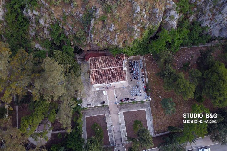 Εορτή Αγίου Ιωάννου Θεολόγου στο Εκκλησάκι του Καποδίστρια