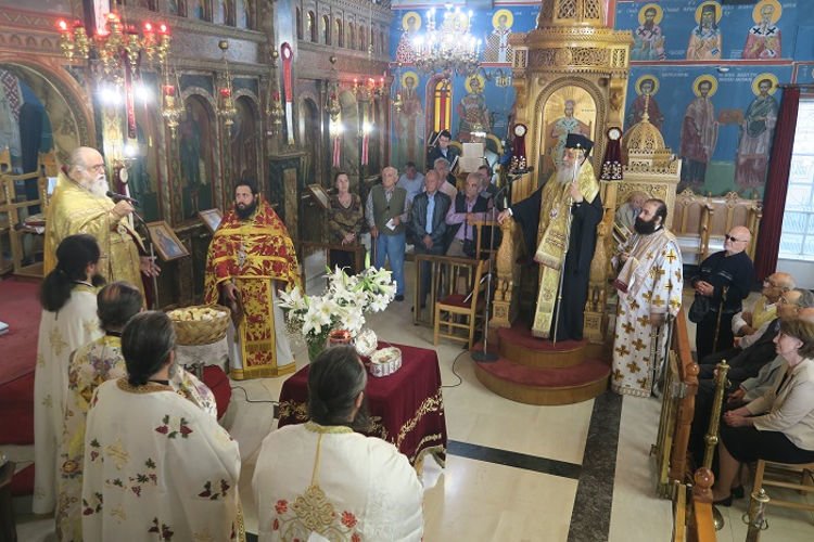 Η Εορτή του Αγίου Χριστοφόρου στα Καμένα Βούρλα