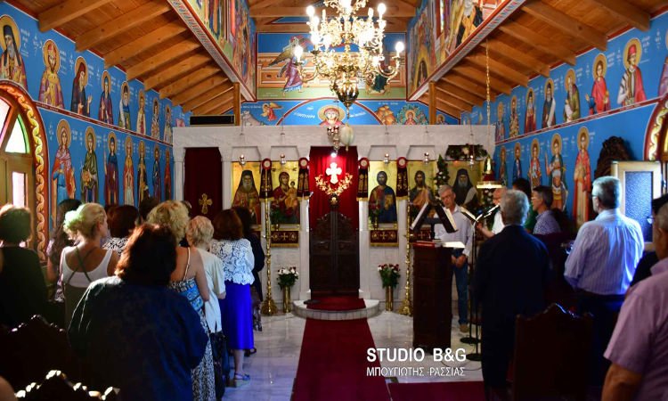 Ο εορτασμός του Αγίου Παϊσίου στην ορεινή Ζόγκα Αργολίδος