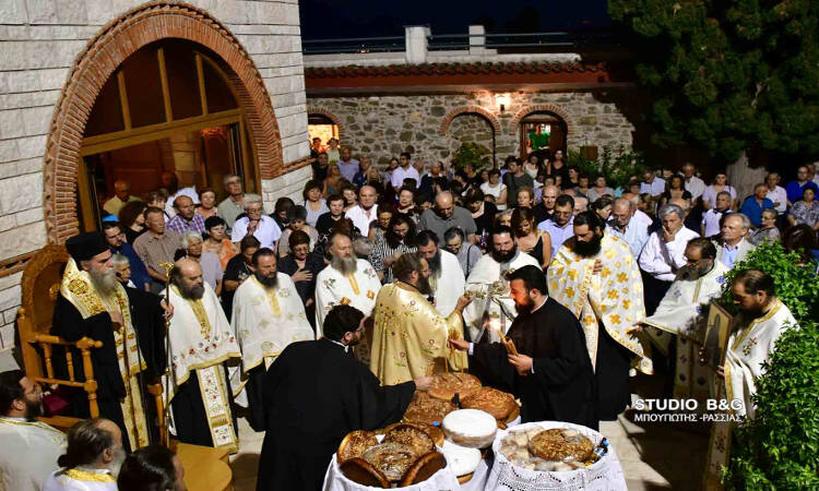 Η Αργολίδα εορτάζει τον Προστάτη της Άγιο Θεοδόσιο το νέο