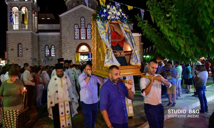 Εορτή της Τιμίας Ζώνης στη Νέα Τίρυνθα