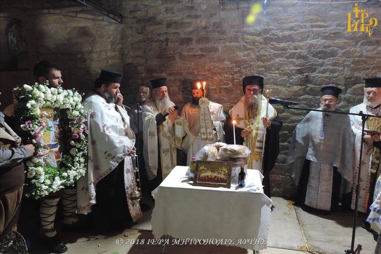 Η Εορτή της Κοιμήσεως της Θεοτόκου στην Ι.Μ. Άρτης