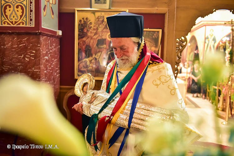 Η εορτή της Κοιμήσεως της Θεοτόκου στην Ι.Μ. Λαγκαδά