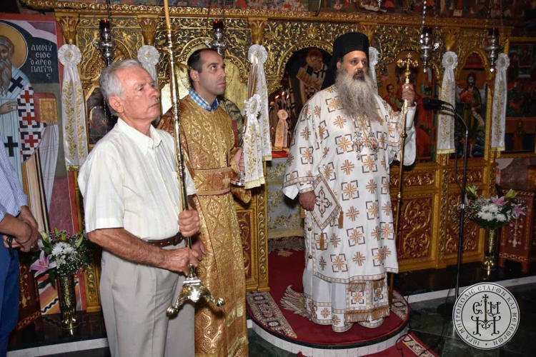 Η εορτή της Κοιμήσεως της Θεοτόκου στην Ιερά Μονή Βυτουμά