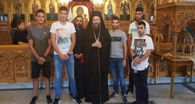 Η Περιφορά της Παναγίας Οδηγήτριας στην Ι.Μ. Τρίκκης