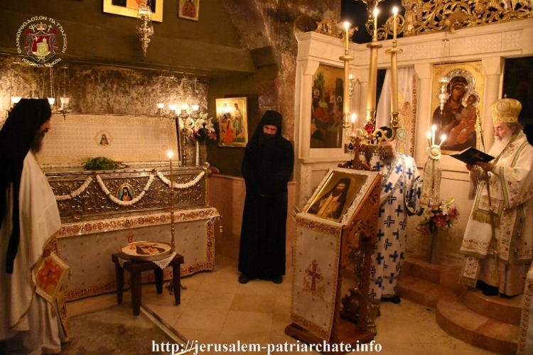 Η Εορτή Αγίου Ιωάννου Νέου Χοζεβίτου στο Πατριαρχείο Ιεροσολύμων