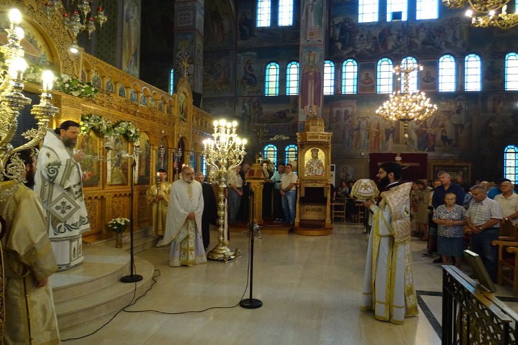 Η εορτή της Μεταμορφώσεως του Σωτήρος στην Ι.Μ. Ιωνίας