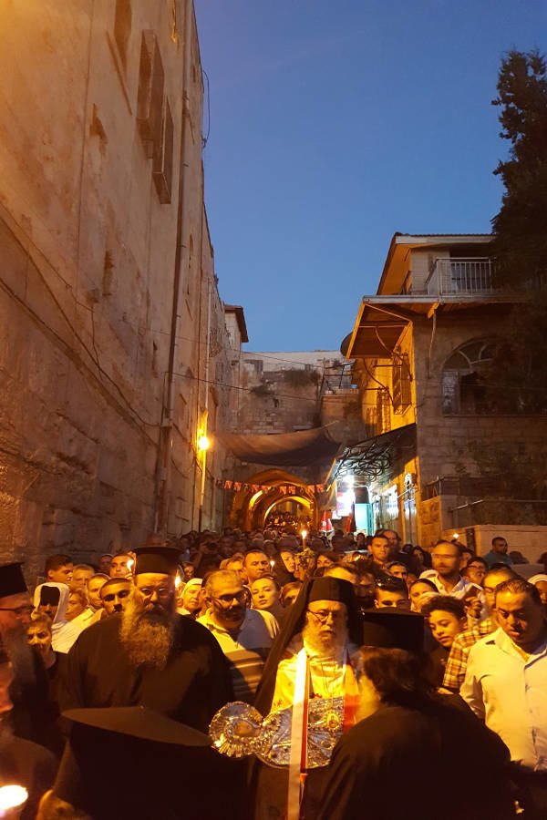 Ο Μητροπολίτης Κίτρους Γεώργιος στους Αγίους Τόπους