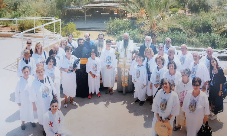 Ο Μητροπολίτης Κίτρους Γεώργιος στους Αγίους Τόπους