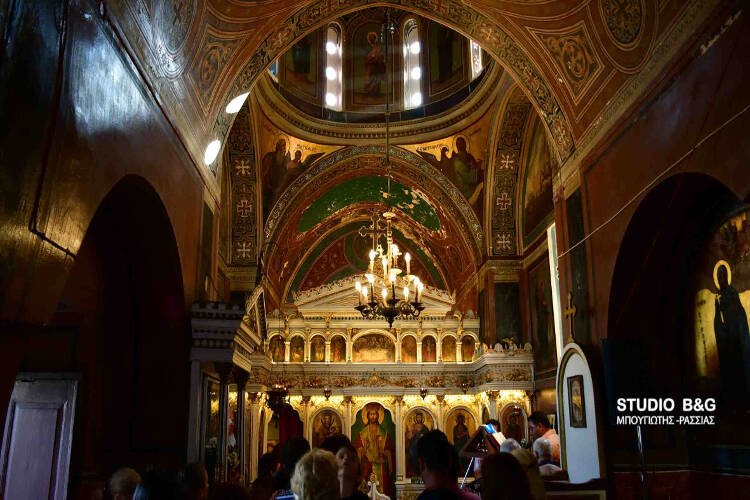 Το Ναύπλιο γιόρτασε την Αγία Σοφία στον πιο ιστορικό Ναό της πόλης