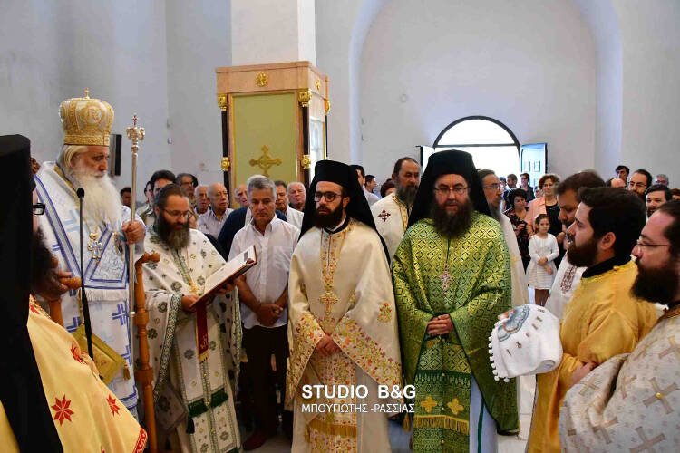 Η πρώτη χειροτονία Διακόνου στον Ιερό Ναό Αγίου Λουκά Ναυπλίου