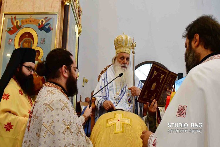 Η πρώτη χειροτονία Διακόνου στον Ιερό Ναό Αγίου Λουκά Ναυπλίου