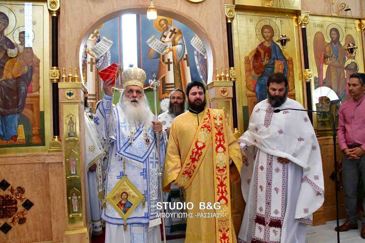 Η πρώτη χειροτονία Διακόνου στον Ιερό Ναό Αγίου Λουκά Ναυπλίου