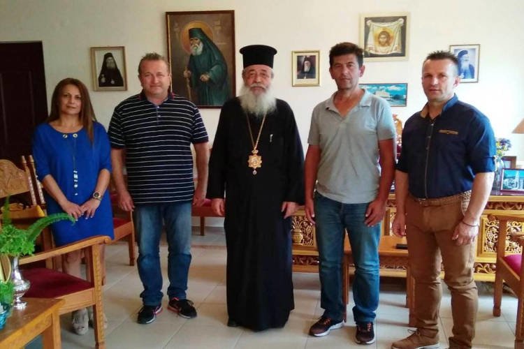 Ο Σύλλογος Πολυτέκνων Φθιώτιδος στον Σεβασμιώτατο