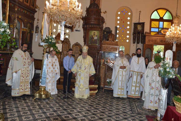 Η εορτή του Τιμίου Σταυρού στην Ι.Μ. Κυδωνίας