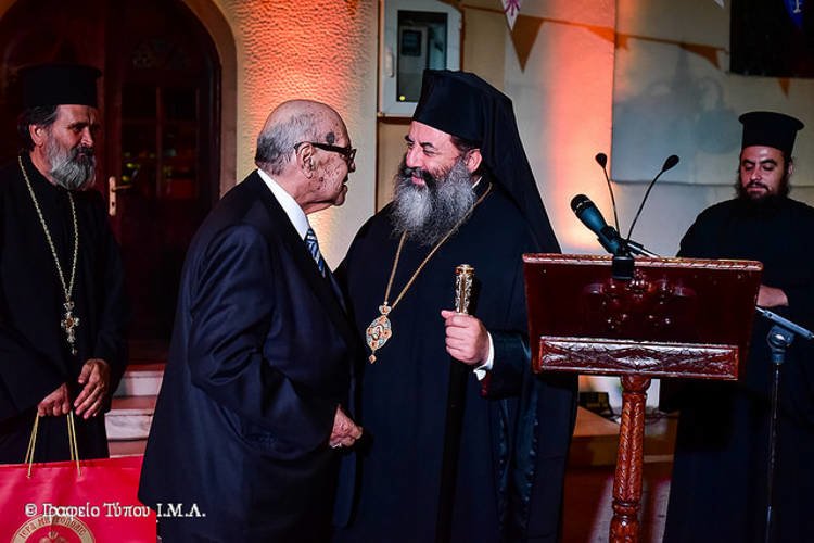 Βράβευση Χαρίλαου Ταλιαδώρου στην Ι.Μ. Λαγκαδά