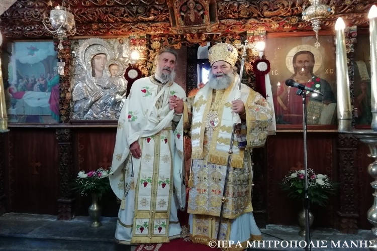 Χειροθεσία πνευματικού στην Ι.Μ. Μάνης