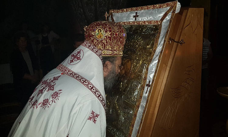 Αγρυπνία Εικόνας Άξιον Εστίν στην Ι.Μ. Τρίκκης