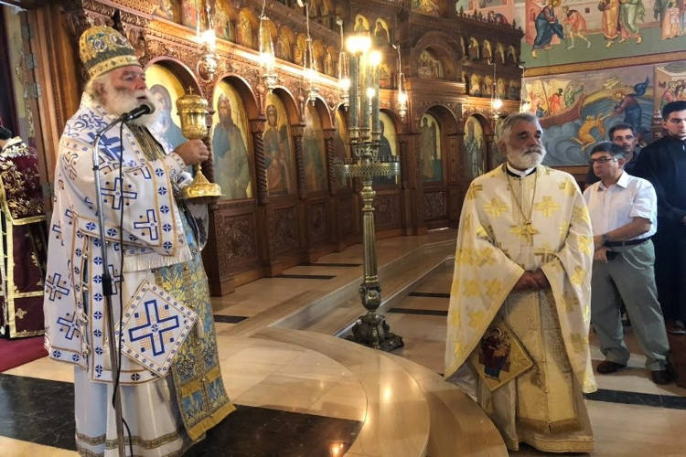 Επιστροφή Πατριάρχη Αλεξάνδρειας από την Κύπρο