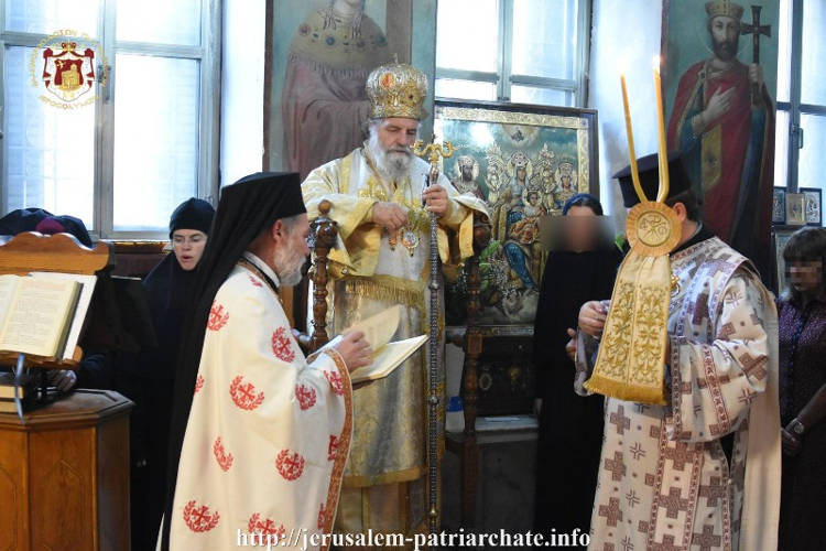 Εορτή των Αγίων Θεοπατόρων στο Πατριαρχείο Ιεροσολύμων