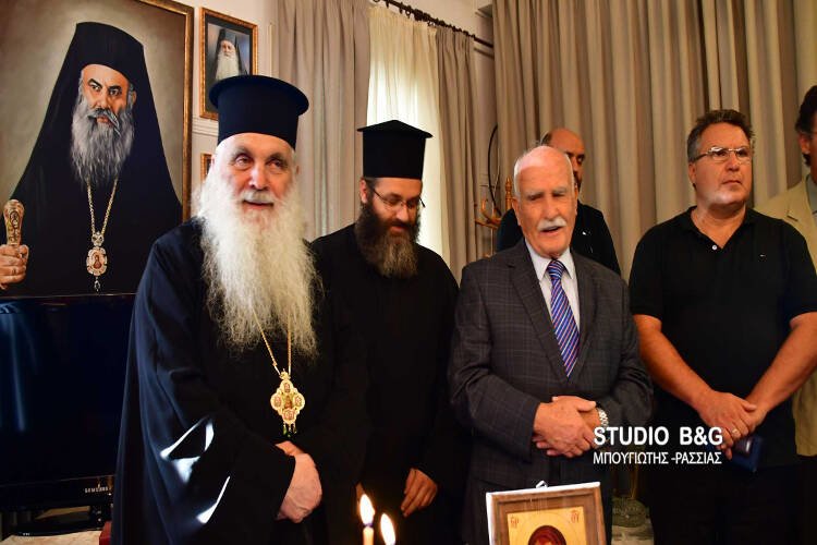 Αγιασμός στο ραδιοφωνικό Σταθμό της Ι.Μ. Αργολίδος
