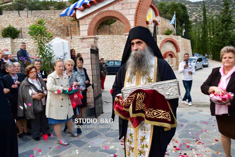 Λείψανο Αγίας Αναστασίας της Ρωμαίας στην Ι.Μ. Αργολίδος