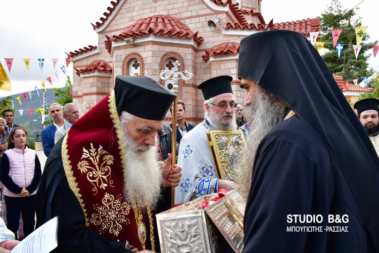 Λείψανο Αγίας Αναστασίας της Ρωμαίας στην Ι.Μ. Αργολίδος