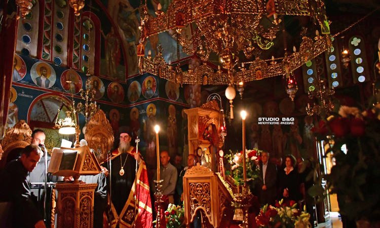 Αγιορείτικη Αγρυπνία Αγίας Αναστασίας Ρωμαίας στη Ζόγκα Ελληνικού