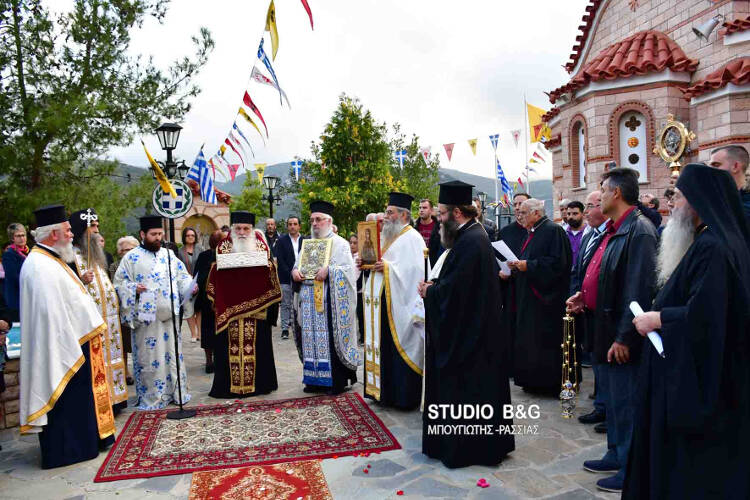 Λείψανο Αγίας Αναστασίας της Ρωμαίας στην Ι.Μ. Αργολίδος
