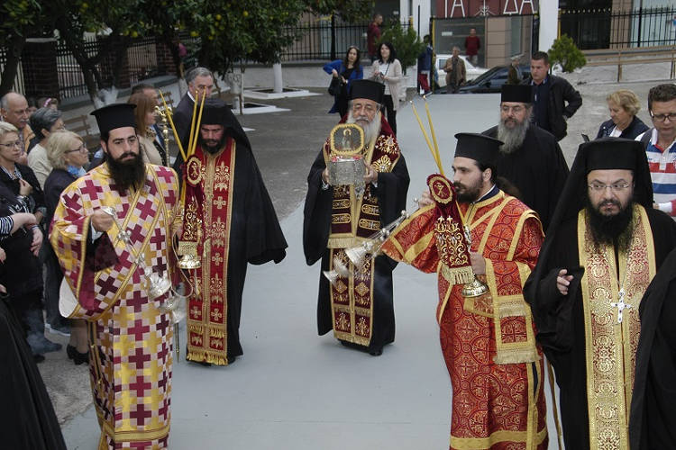 Στη Λαμία η Τιμία Κάρα του Αγίου Ιωάννου του Νηστευτού
