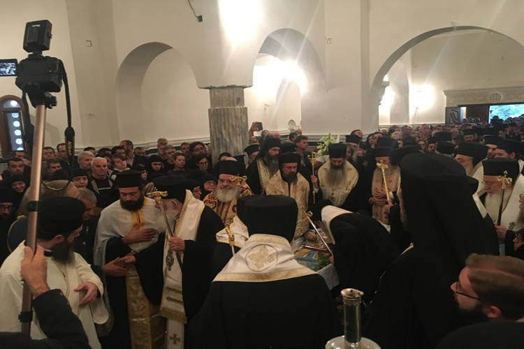 Εξόδιος Ακολουθία του μακαριστού Επισκόπου Τανάγρας