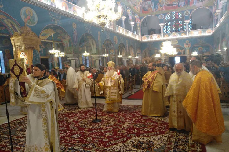 Χειροτονία Διακόνου από τον Δημητριάδος Ιγνάτιο