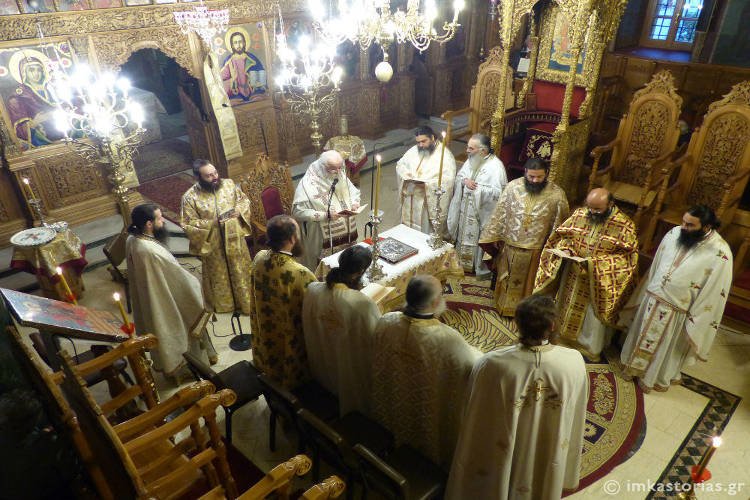 Θεία Λειτουργία Αγίου Ιακώβου στην Καστοριά
