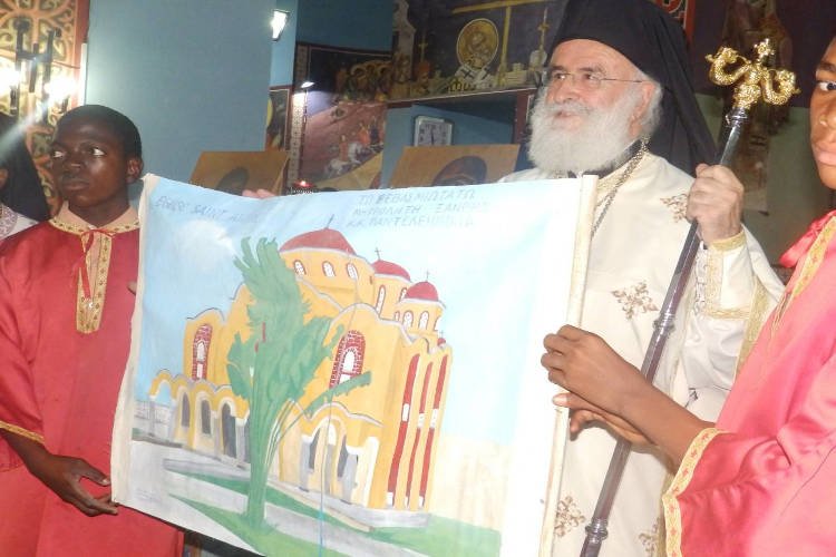 Επίσκεψη Ξάνθης Παντελεήμονος στην Κανάγκα Αφρικής