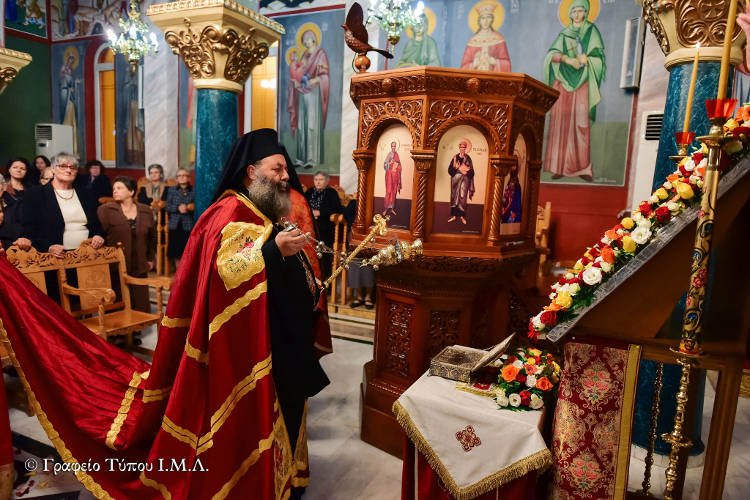 Εσπερινός Μεγάλης Εβδομάδας Αγίου Δημητρίου στην Ι.Μ. Λαγκαδά