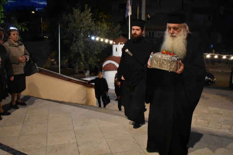 Η Κομοτηνή υποδέχτηκε λείψανο του Αγίου Λουκά του Ιατρού