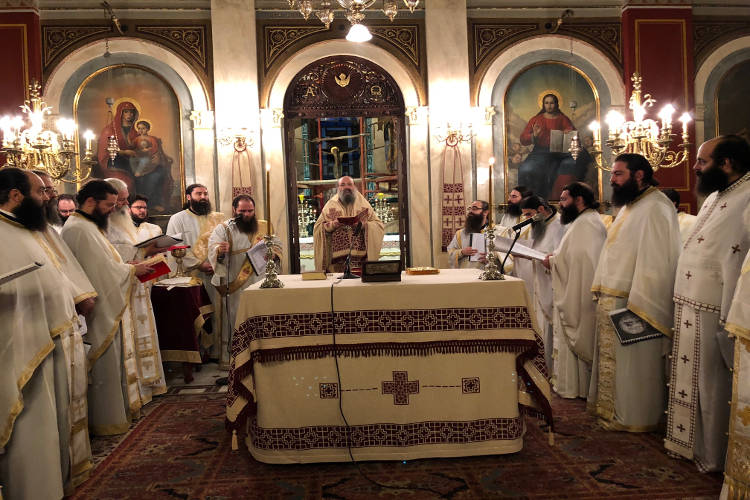 Θεία Λειτουργία Αγίου Ιακώβου Αδελφοθέου στην Πάτρα