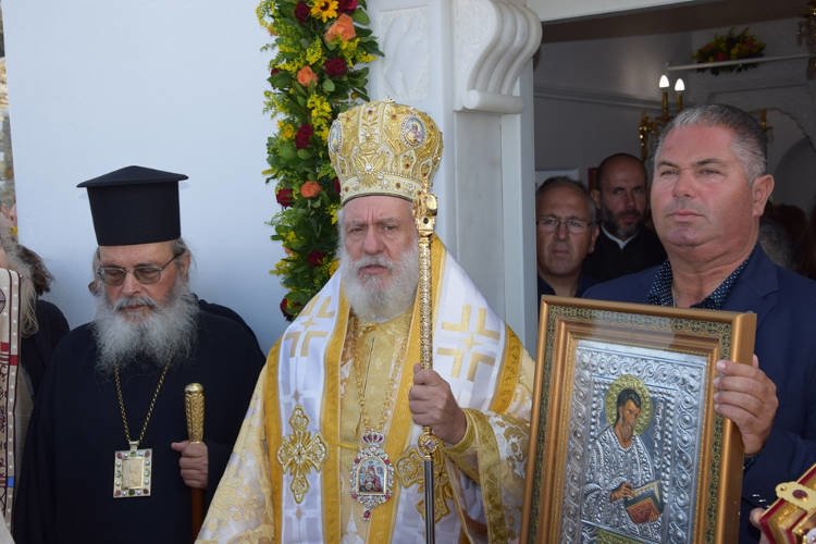 Θυρανοίξια Παρεκκλησίου στην Ι.Μ. Σύρου