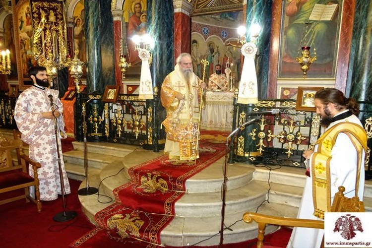 Η Εορτή του Αγίου Ιακώβου του Αδελφοθέου στην Σπάρτη