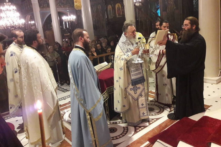 Εορτή Αγίου Ιακώβου Αδελφοθέου στην Ι.Μ. Χαλκίδος