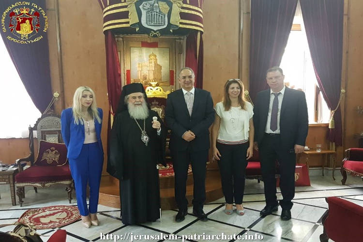 Ο Υπουργός Γεωργίας της Κύπρου στον Πατριάρχη Ιεροσολύμων