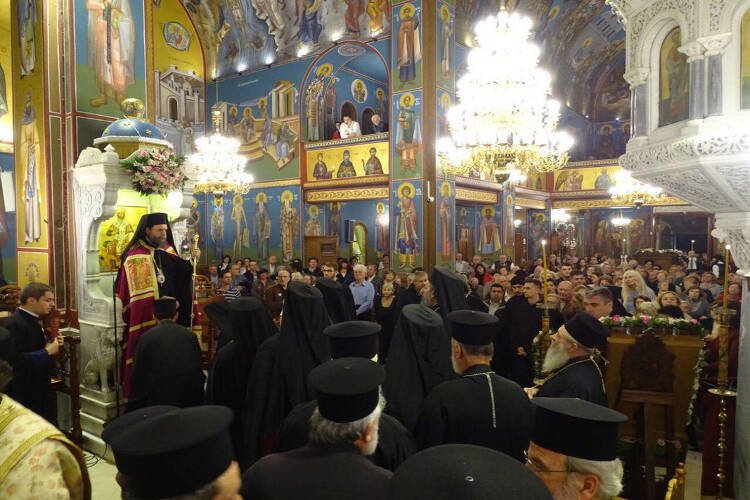 Εσπερινός Αγίων Αναργύρων στη Νέα Ιωνία