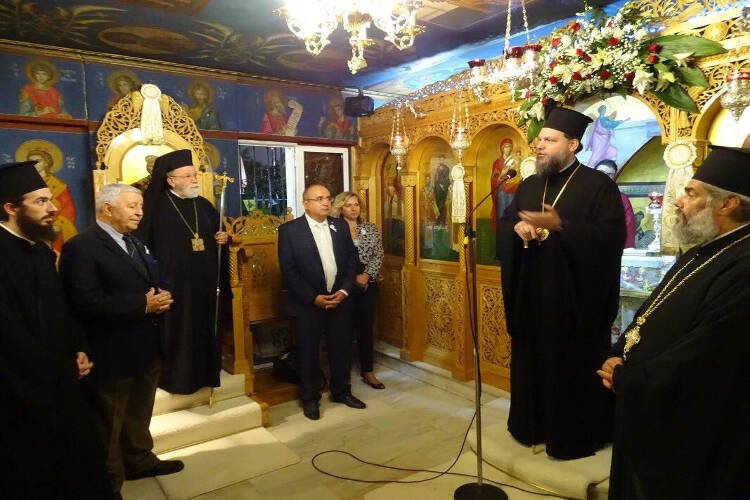Αρχιερατικός Εσπερινός Αγίου Κυπριανού στο Ηράκλειο Αττικής