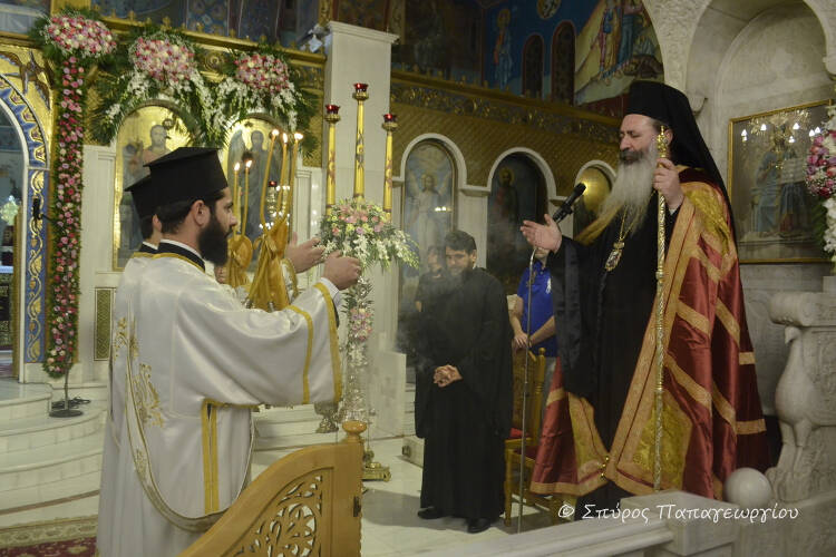Πολυαρχιερατικός Εσπερινός Παναγίας Βουρλιώτισσας στη Νέα Φιλαδέλφεια