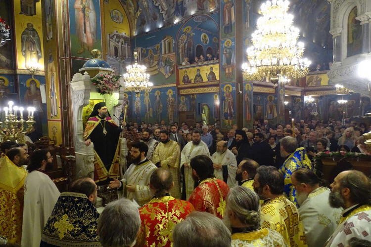 Εσπερινός Αγίων Αναργύρων στη Νέα Ιωνία